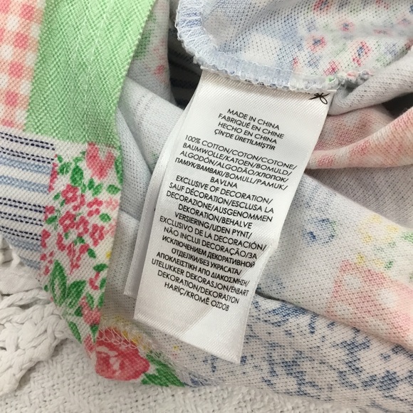 Girls Polo Ralph Lauren Patchwork Cottagecore T Shirt Dress Size Xl(16) - Picture 5 of 10